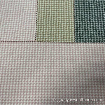 Tissu de vêtements de conception de Jacquard Polyester